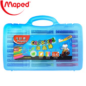 易握加粗三角油画棒礼盒装 Maped马培德 48色油画棒 864015