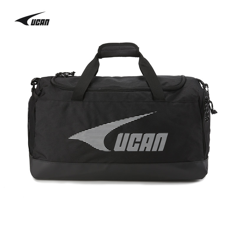 ucan锐克运动装备包独立鞋仓新款手提行李袋健身包大容量旅行袋黑