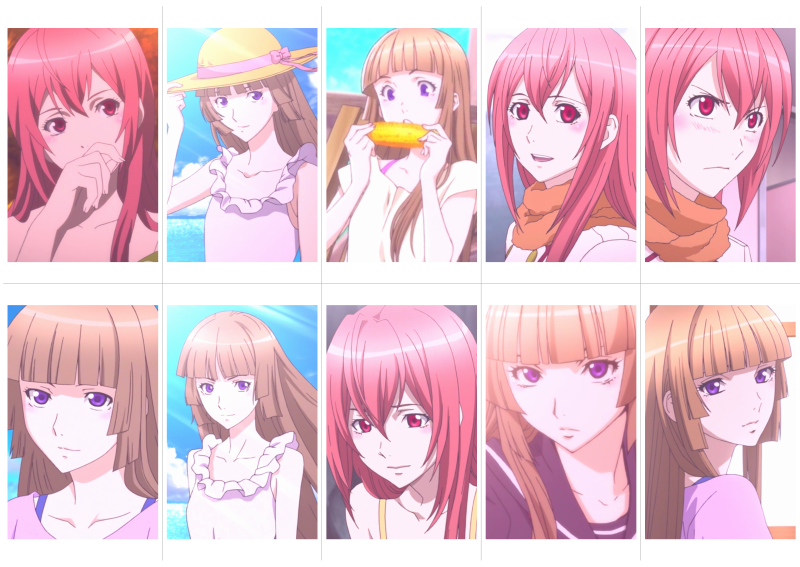 绝园的暴风雨动漫周边防水公交校园饭卡水晶磨砂卡贴贴纸10张