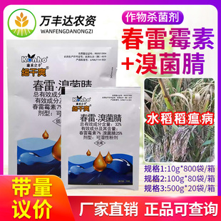 康禾立丰细干爽32%春雷霉素溴菌腈水稻稻瘟病防治抑菌农药杀菌剂