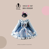 D.Bkyer女童春装 2026新款 朱迪兔子警官儿童衣服公主裙洛丽塔裙子