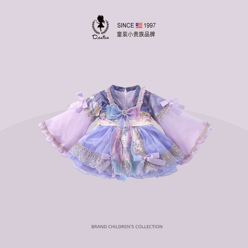 D.Bkyer女童洛丽塔公主裙