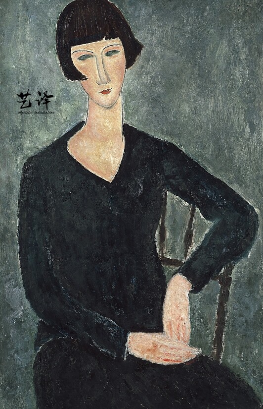 T181【意大利】莫迪里阿尼（Amedeo Modigliani）油画、素描图库