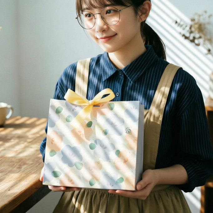 一纸繁花日系ins礼品袋