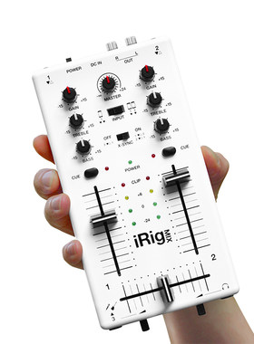 IK Multimedia iRig MIX 移动混音台 DJ混音器 迷你移动调音台