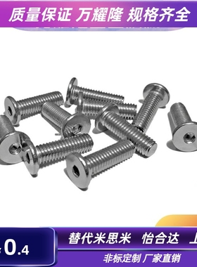 超短头内六角螺栓CBSM2/2.5/3/4/5/6-4/5/6/8/10/12/14/16/18/20