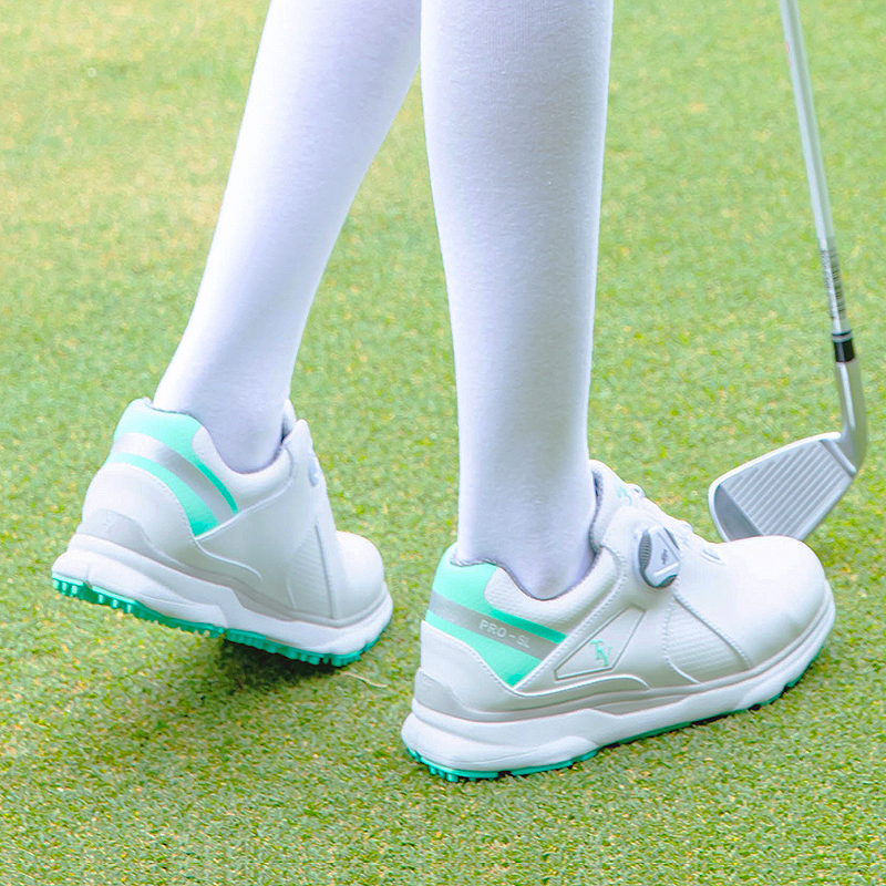 高尔夫球鞋女防水鞋子旋扣鞋带夏季防滑底 golf运动鞋高尔夫女鞋