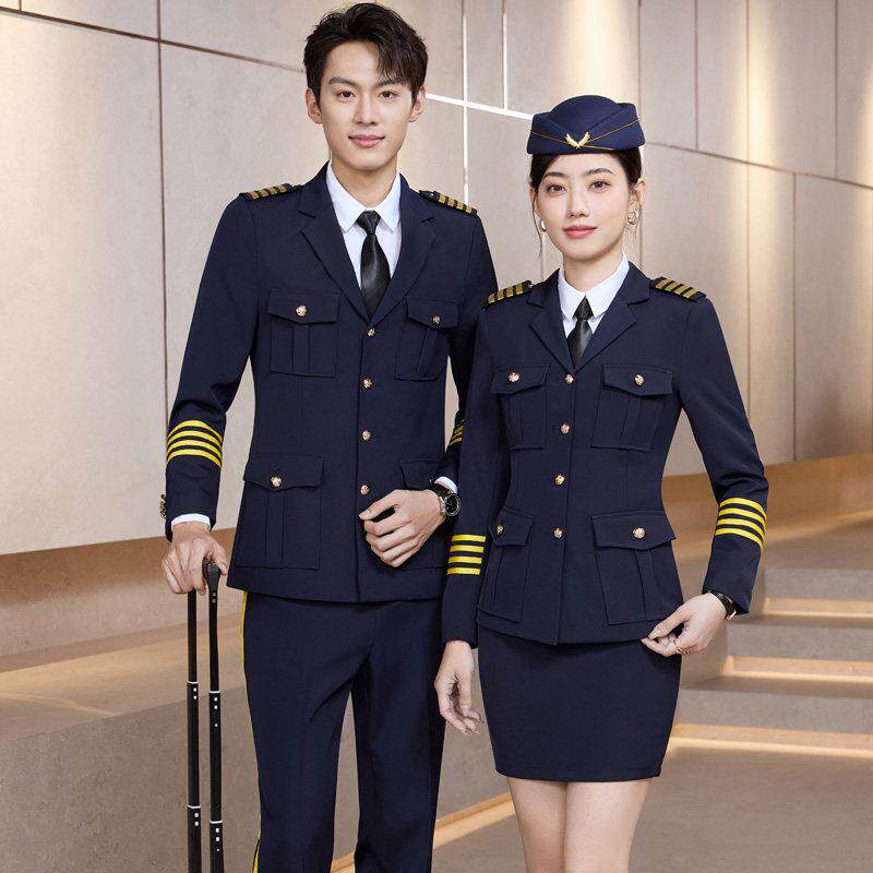 军鼓乐队文工团演出礼服男女职业西装航空高铁物业保安形象岗工装