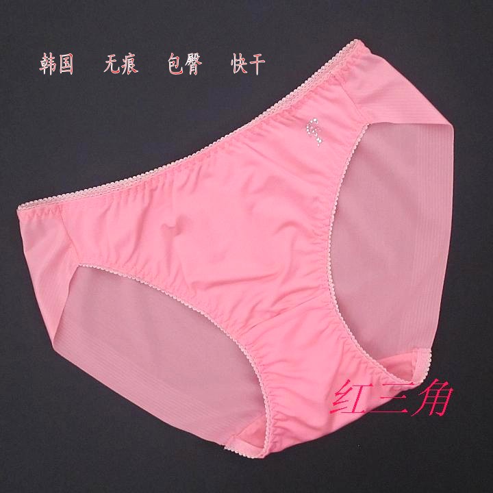 紧身微收腹包臀无痕短裤韩国原单
