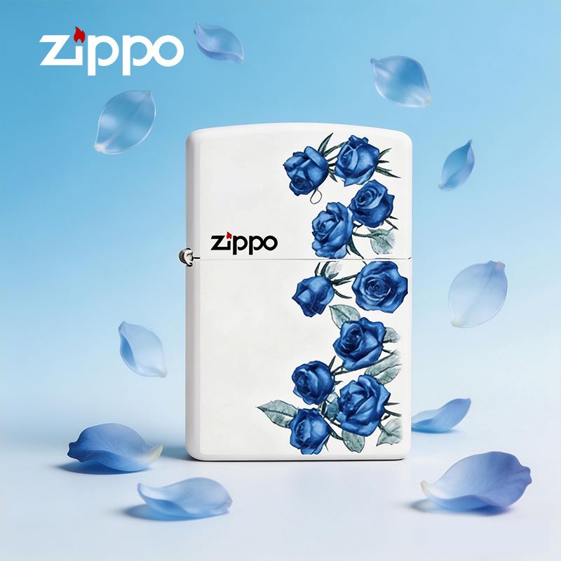 zippo防风煤油打火机正品热恋玫瑰樱你心动正版情人节礼物送男友