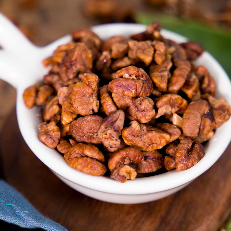 2022年当季新货山核桃仁杭州临安特产孕妇儿童坚果零食罐装核桃肉