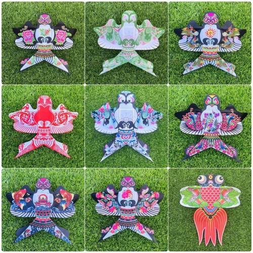 网红装饰风筝儿童手持舞蹈道具