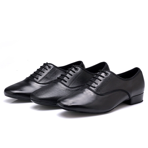 Кожаные мужские современные танцевальные туфли мужская танцевальная обувь квадрат дружба для взрослых мягких базовых национальных национальных стандартных танцевальных танцевальных туфлей танцевальной туфли