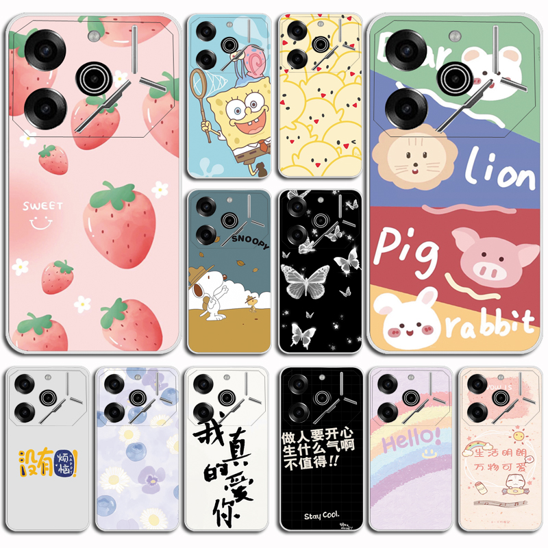适用于传音Tecno Pova 6Pro手机壳lnfinix Tecno Pova6Pro保护套软防摔磨砂软壳硅胶外壳