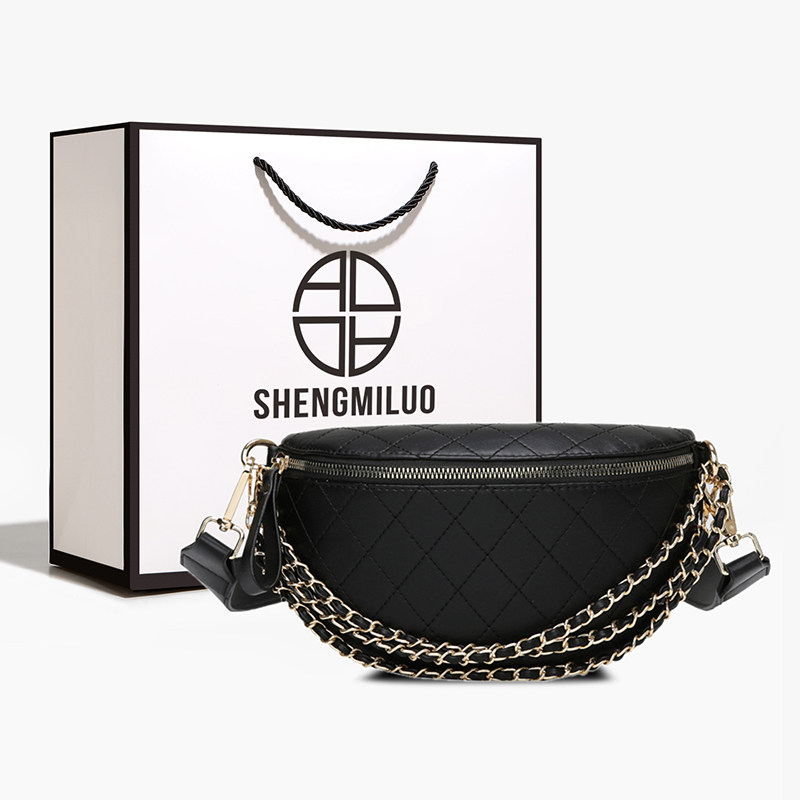 圣米洛高级感小包包2026新款时尚胸包女百搭ins网红链条斜挎包,箱包皮具/热销女包/男包,胸包,淘宝优惠券,粉丝福利购,淘宝优惠卷