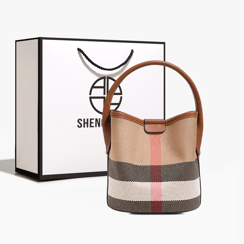 圣米洛高级感子母包包女2026新款大容量百搭斜挎包时尚手提水桶包,箱包皮具/热销女包/男包,水桶包,淘宝优惠券,粉丝福利购,淘宝优惠卷