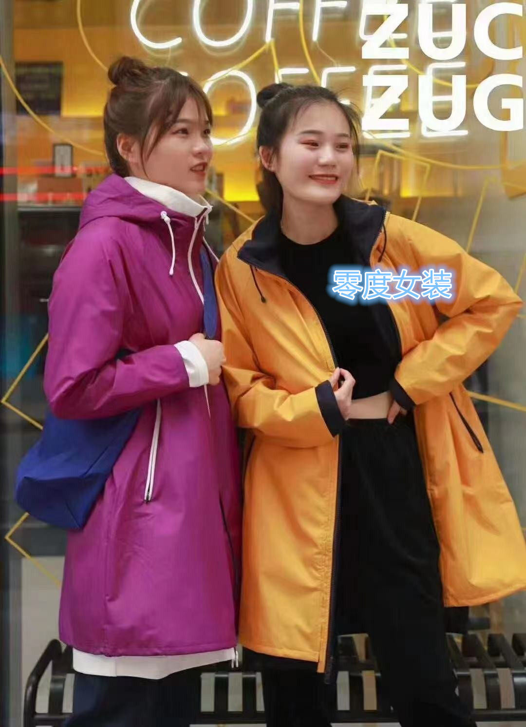 2021秋冬季新品素然专比双面穿风衣外套上衣女A0203TC01