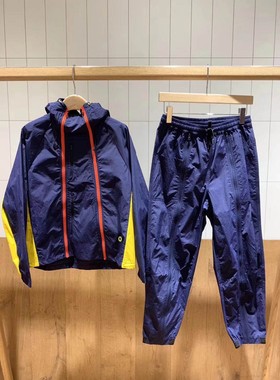 2020春新款素然专比拼接梭织布外套A0201JA07锥裤A0201PA12