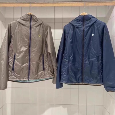 2025恋素然秋冬新女双面穿保暖防泼水轻量铺棉带帽外套A0251JA06