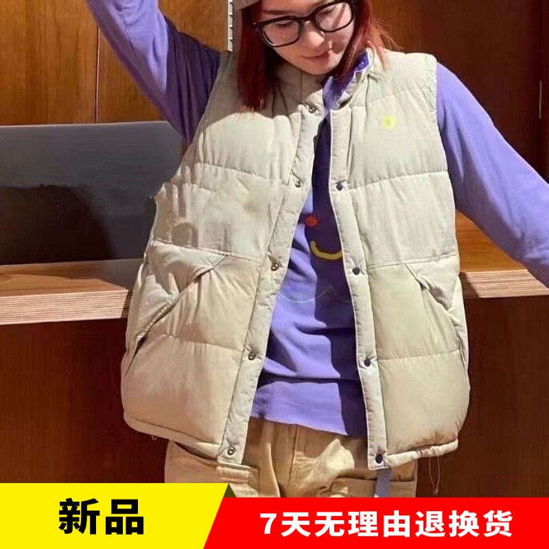 2023素然专比女士新品冬季休闲户外耐磨双面穿羽绒马甲A0233DO13
