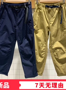 2023春季新款素然专比女士运动棉格子直锥裤A0231PA09