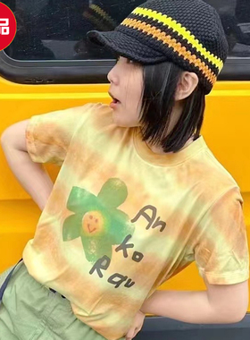 2024年素然专比女士新品夏季户外环保图案短袖T恤A0241TS22