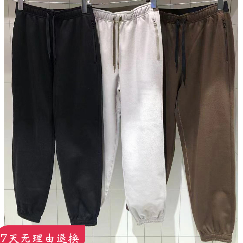 2021冬季素然专比运动针织复膜布锥裤A0213PA27