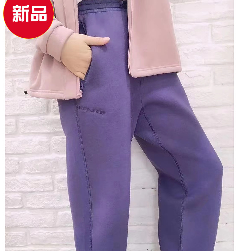2022年素然专比秋冬新品休闲运动棉空气层直筒裤锥裤A0223PA26女