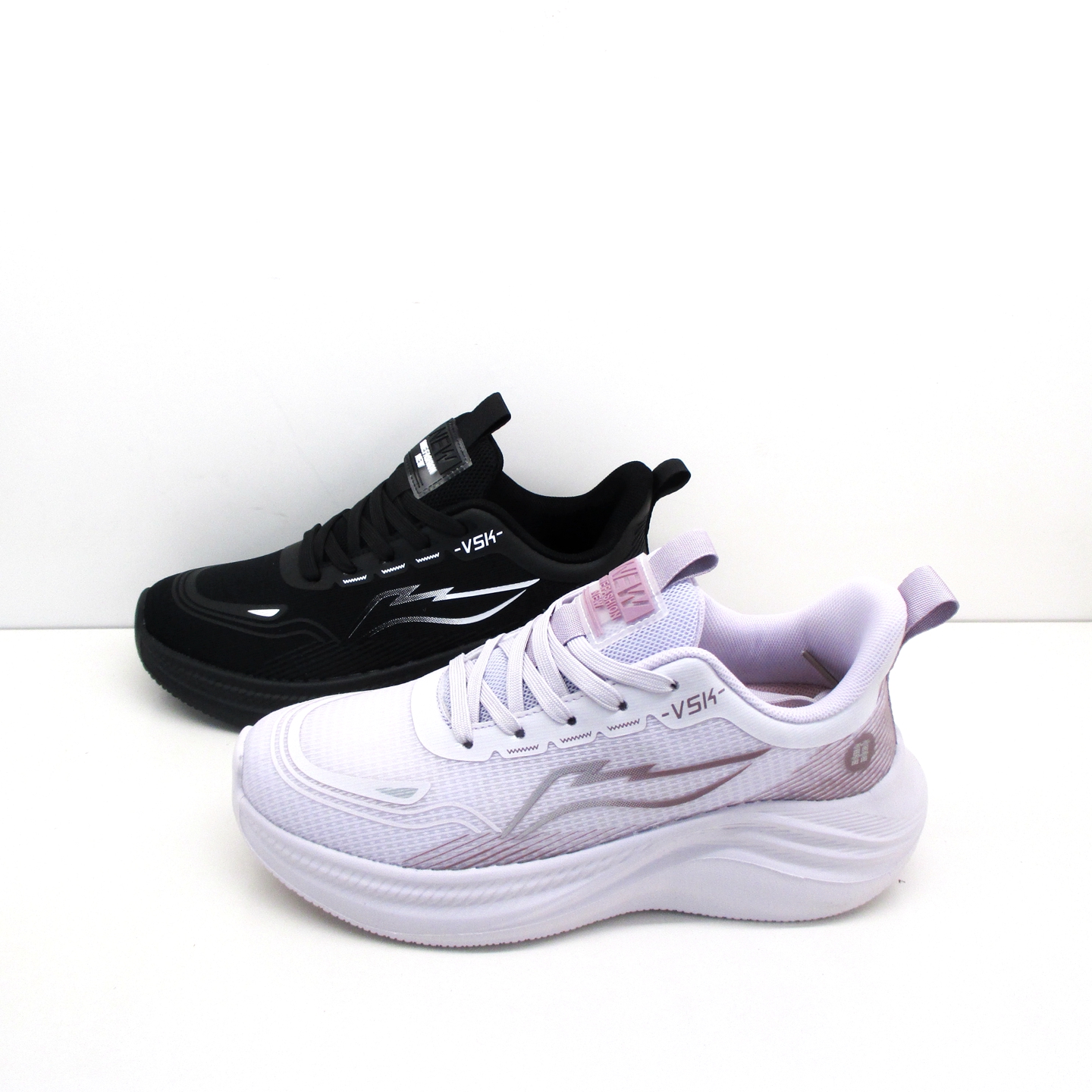 彩虹七天减震跑步鞋运动鞋女25秋季透气轻便软底休闲中考体育跑鞋