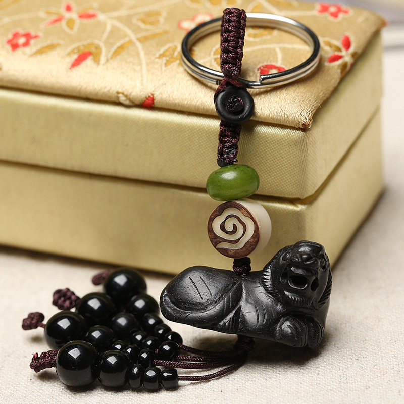 虎牛迎泰犬虎迎禄白泽吊坠杜虎虎吉祥物