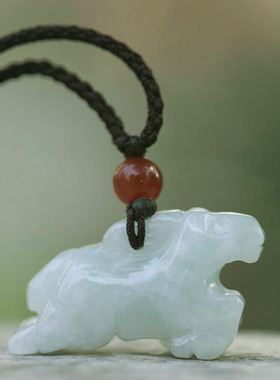 男女天然翡翠冰糯种玉石吊坠玉坠