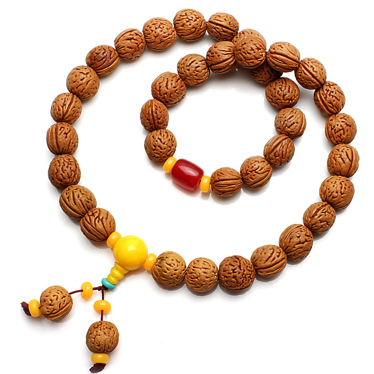 文玩小桃核蚂蚁纹手工雕刻矮桩