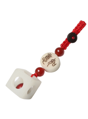 玲珑相思豆色子定情信物挂饰品