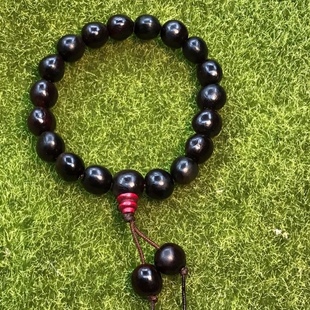 天然野生无患子鬼见愁木患子正圆单圈小众手串男女士文玩念珠佛珠