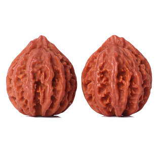 文玩秋子核桃小对深纹八棱手捻迷你把玩小尺寸袖珍粗筋手把件男女