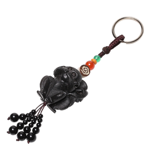 金猴灵1猴三不猴钥匙扣挂件大眼猴子白猿吊坠吉祥物吉祥物