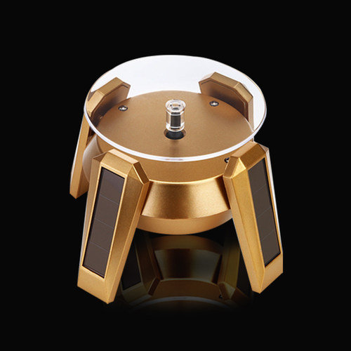 直播核桃太阳能电动旋转珠宝首饰