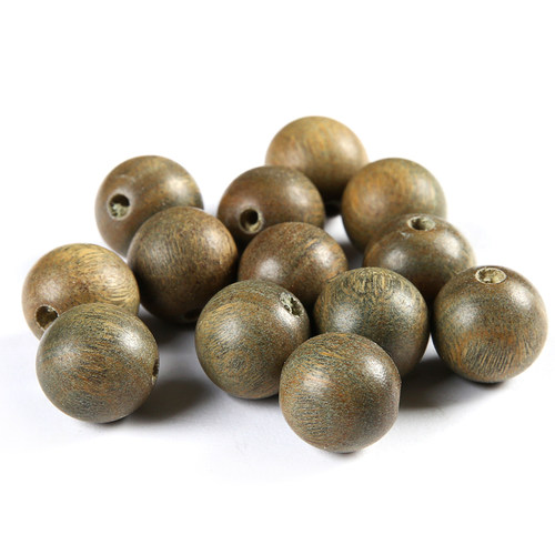 diy手链绿檀木圆珠配珠