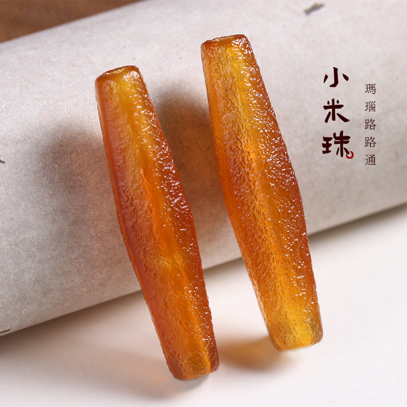 福瑞堂玛瑙长款小米珠路路通配件