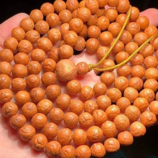 小龙眼菩提108颗天然尼泊尔念佛珠麒麟凤眼手串手持树王黄皮原籽