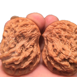 文玩核桃异形狮虎兽小鸟公子帽麒麟纹玲珑宝塔官帽核桃盘玩手把件