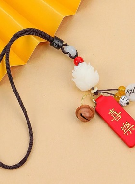 柿柿事事如意汽车载挂件琉璃柿子车内后视镜吊饰好运连连车内装饰