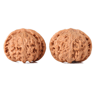 天然宫灯文玩核桃狮子头磨盘四座楼官帽麻核桃把件麒麟纹异形蛇头