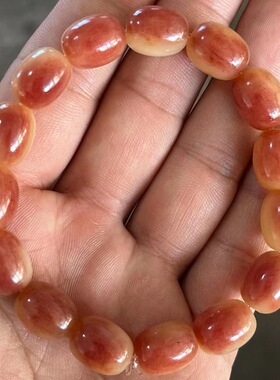 藏式驼骨牛骨马骨紫血红血手串男女款民族风个性文玩手串纪念品