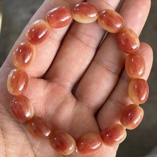 藏式驼骨牛骨马骨紫血红血手串男女款民族风个性文玩手串纪念品