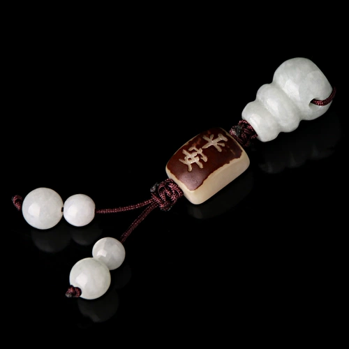 Изумрудная природная руда из нефрита, комплект, четки из круглых бусин, бусины, аксессуар, 8mm, 10mm, 13mm, 15mm, тройник