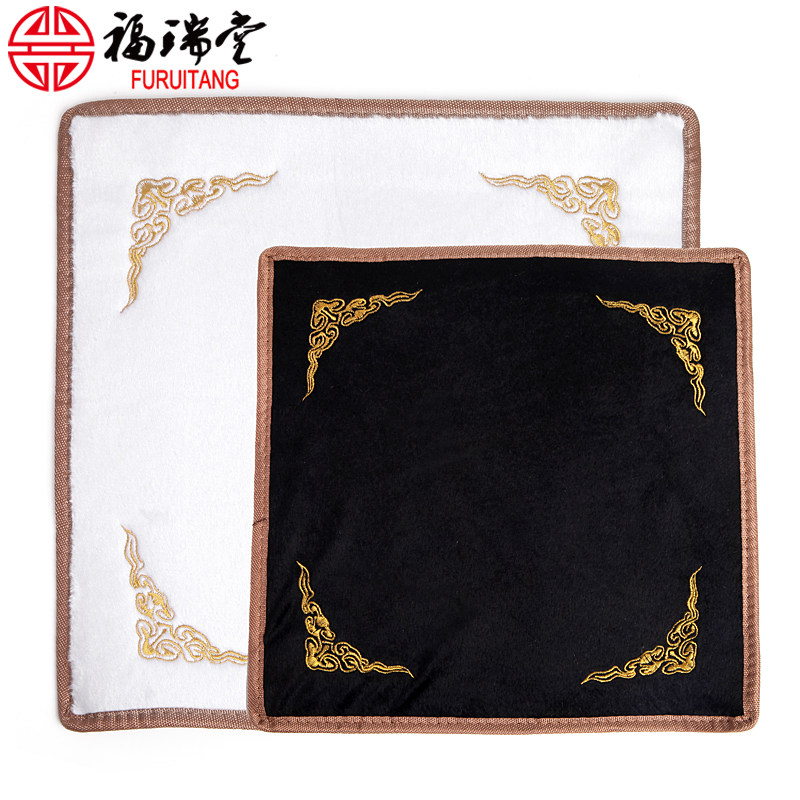 台布玉石文玩工具串珠垫布DIY首饰布毛布绒布双面专柜珠宝展示布