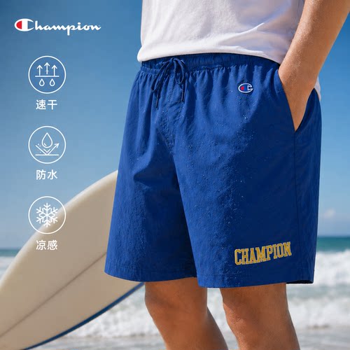 champion正品短裤凉感防水