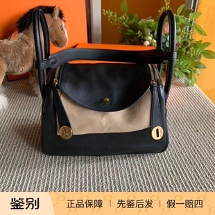 99新爱马仕Hermes lindy26黑金单肩手提女包