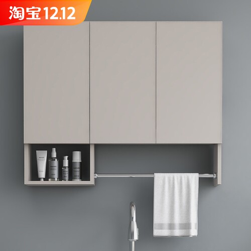 厨房吊柜墙壁柜收纳储物柜挂墙式阳台卧室卫生间挂柜墙柜壁橱定制